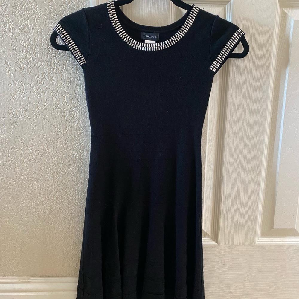 Marciano Girls Cap sleeve knit Dress.